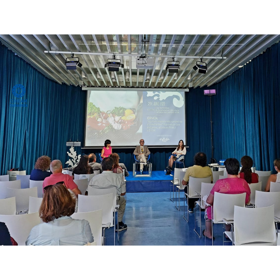 Conference at the Casa Mediterráneo