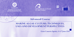Advanced Course on marine algae culture: techniques, uses and development perspectives