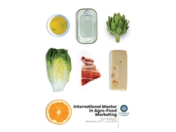 XVI International Master in Agro-Food Marketing (September 2017 – June 2019)