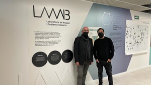 The Director of CIHEAM Zaragoza meets Raúl Oliván, DG of Open Government and Social Innovation of the Government of Aragon