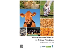 VI International Master in Animal Nutrition (September 2017 – June 2019)