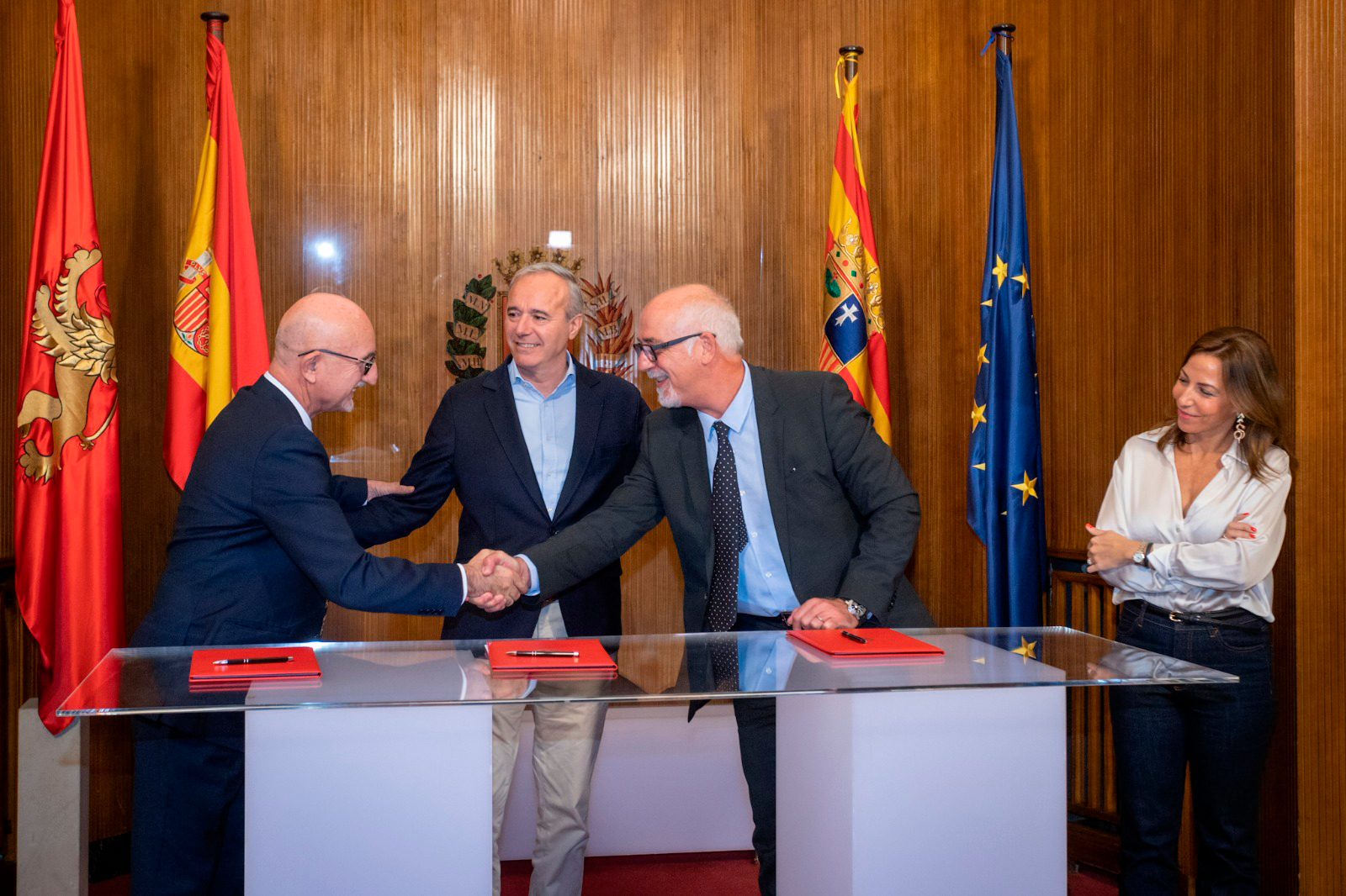Un jardín de olivos como símbolo mediterráneo promoverá la paz y la tolerancia desde Zaragoza