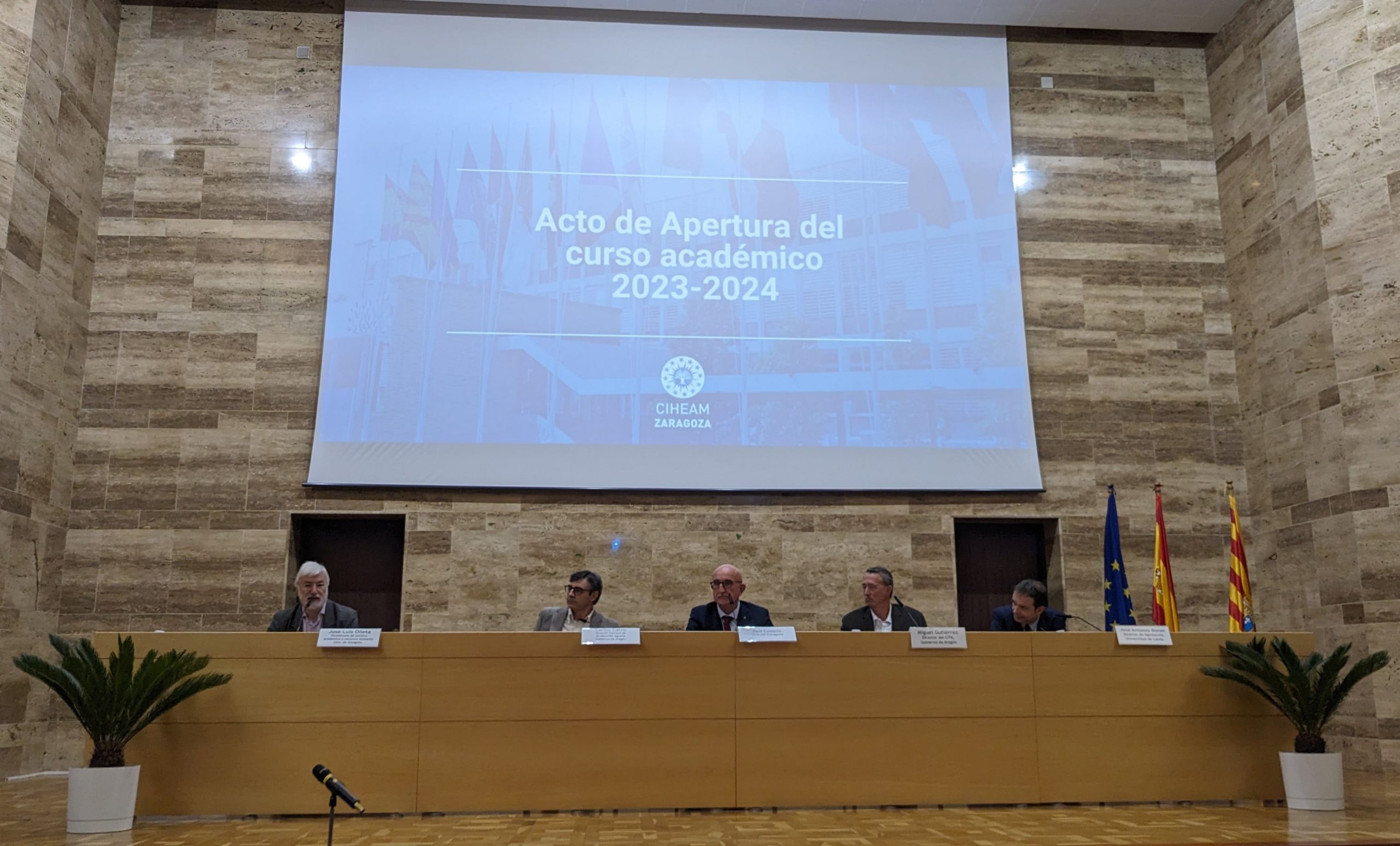 El CIHEAM Zaragoza da la bienvenida al curso 2023-2024 con una apuesta reforzada por la formación como herramienta de cooperación