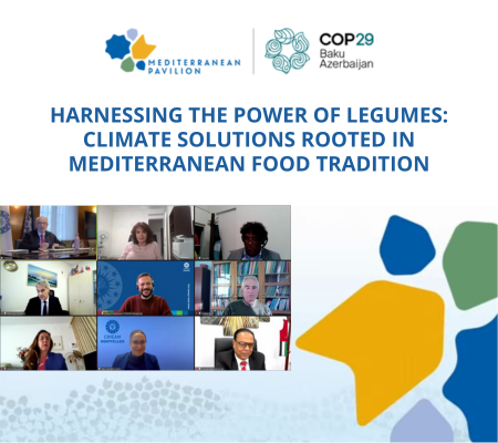 El CIHEAM Zaragoza promueve la biodiversidad de las leguminosas en la COP29