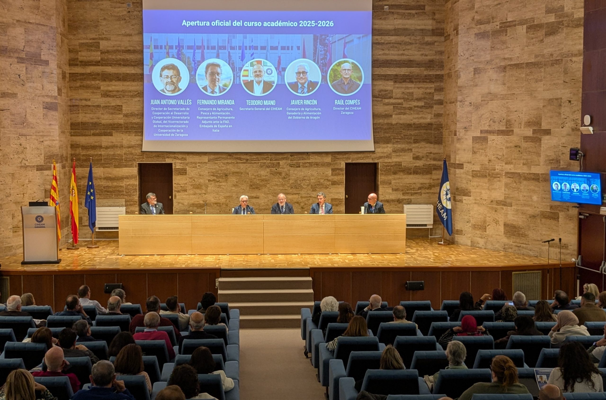 El CIHEAM Zaragoza forma a nuevos especialistas para impulsar el futuro sostenible del sector agroalimentario en el Mediterráneo