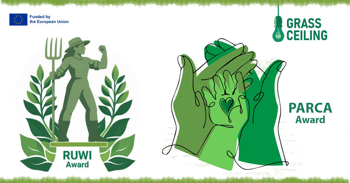El proyecto GRASS CEILING abre la convocatoria de los premios RUWI y PARCA para impulsar la igualdad en el medio rural