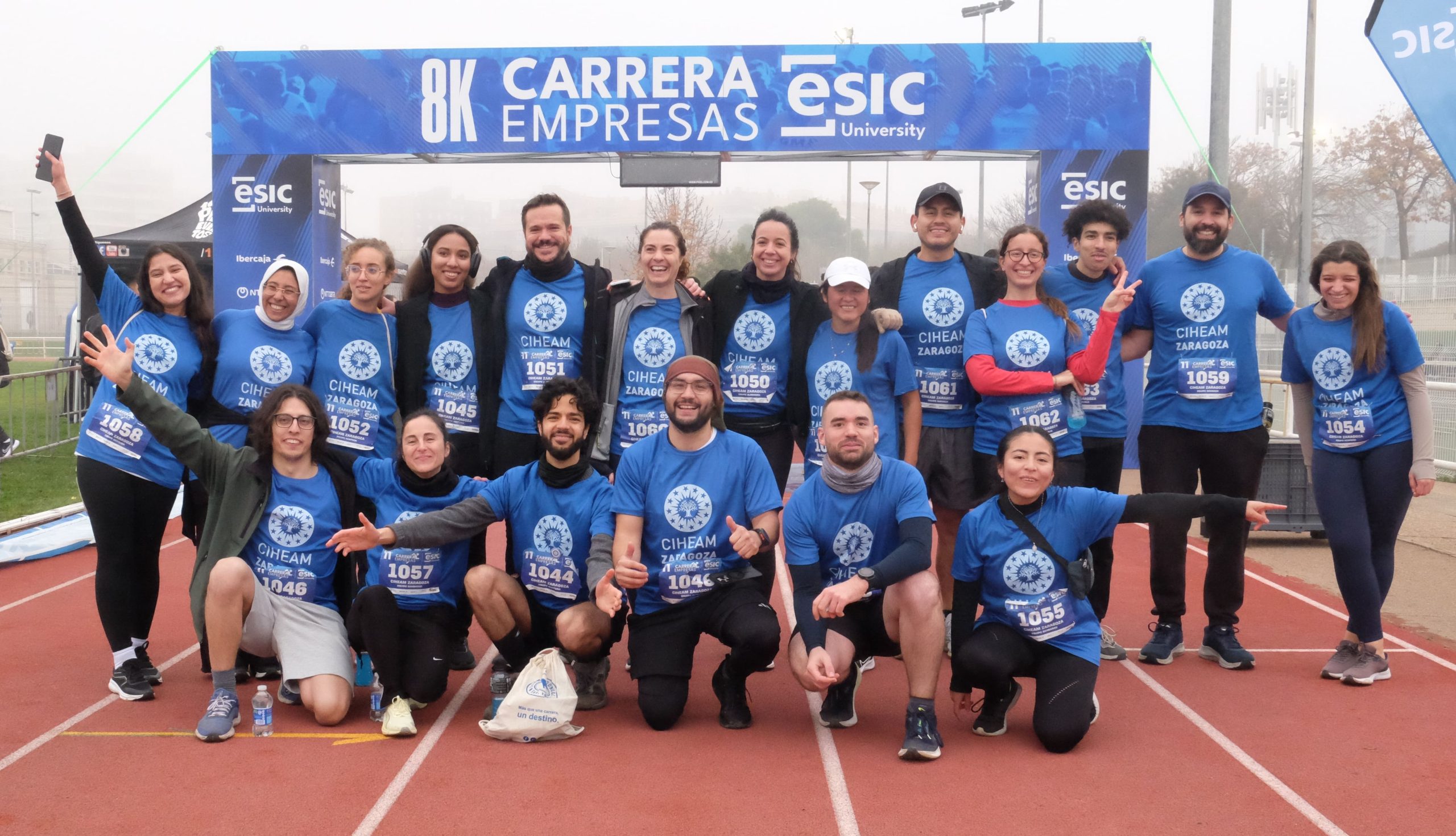El CIHEAM Zaragoza bate su récord de participación en la Carrera de Empresas ESIC 2025