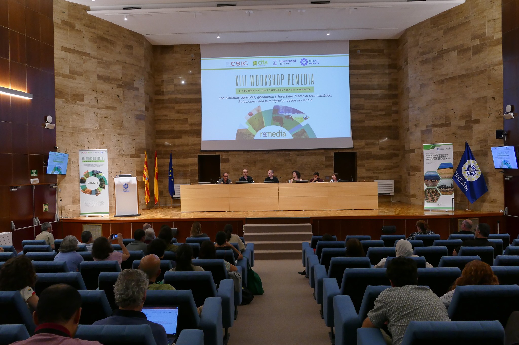 El CIHEAM Zaragoza y la Red Remedia debaten soluciones multidisciplinares frente al cambio climático en el sector agroalimentario